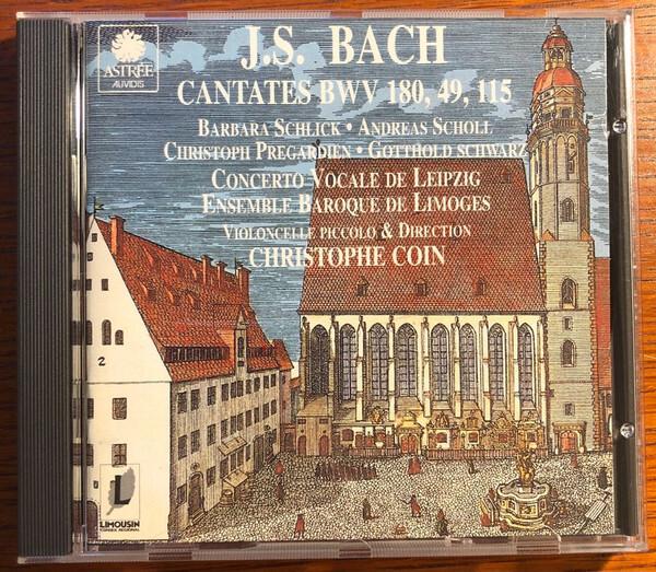 Acheter J. S. Bach* - Barbara Schlick, Andreas Scholl, Christoph Prégardien, Gotthold Schwarz, Ensemble Baroque De Limoges, Concerto Vocale Leipzig, Christophe Coin - Cantates BWV 180, 49, 115 Bon état - 10,56 € J. S. Bach* - Barbara Schlick, Andreas Scholl, Christoph Prégardien, Gotthold Schwarz, Ensemble Baroque De Limoges, Concerto Vocale Leipzig, Christophe Coin - Cantates BWV 180, 49, 115 Bon état - reconditionné disponible sur Label Emmaüs